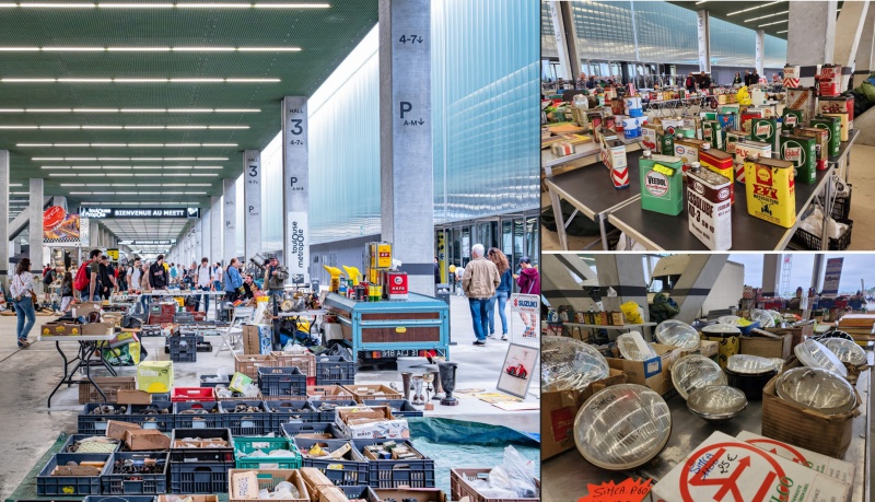 Bourse de pièces en extérieur